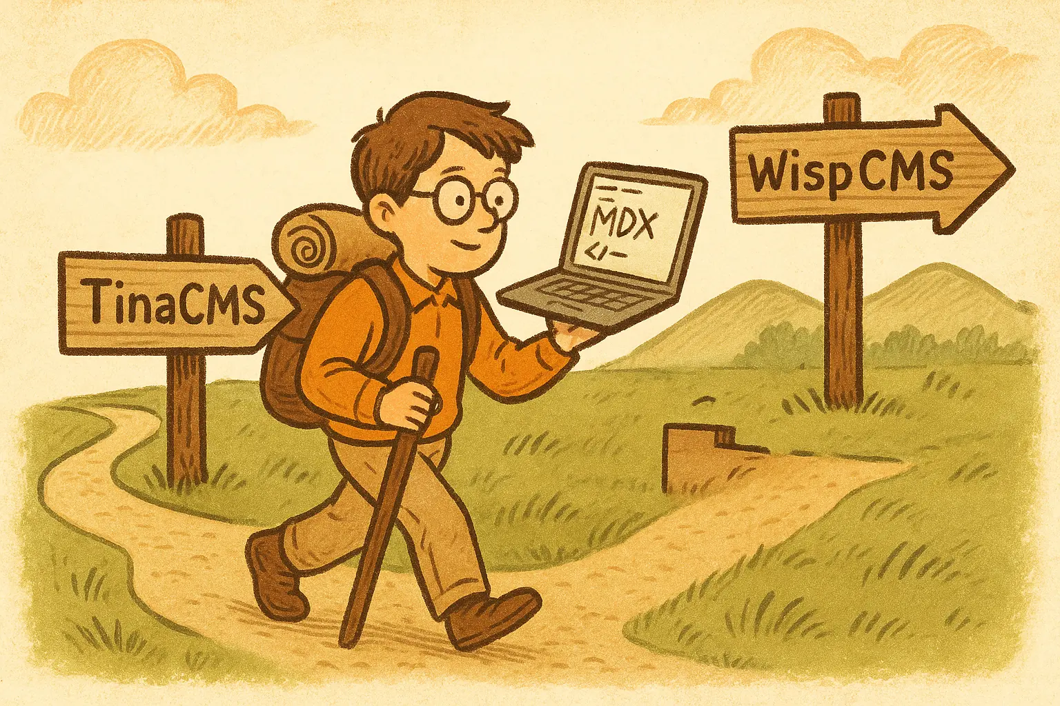 CMS探險之旅：從TinaCMS到WispCMS的完整MDX支援解決方案