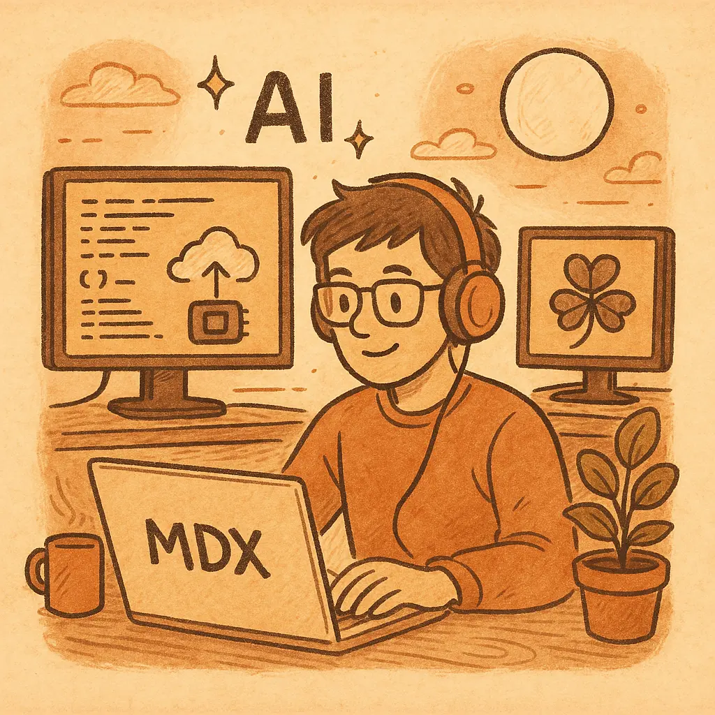 全棧開發探險記：MDX、雲端部署與AI輔助工作流程的實戰體驗