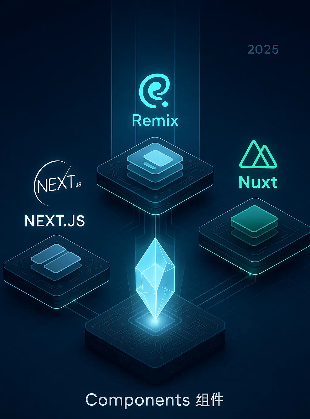 Next.js vs Remix vs Nuxt 2025：組件驅動開發框架完整比較指南（實戰經驗）